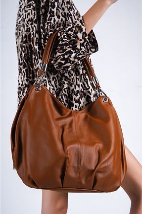 کیف دوشی قهوه ای زنانه چرم مصنوعی Solo Bag - کد 170427120