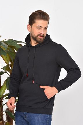 سوئیشرت مشکی زنانه ساده EXSPORT - کد 364778697