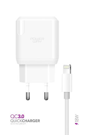 شارژر سفید Powerway - کد 443777342