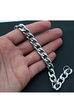 دستبند جواهر مشکی مردانه استیل (فولاد) PİGADO - کد 443840128