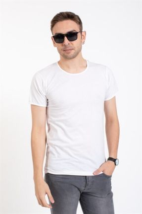 تی شرت سفید مردانه کد 371916231