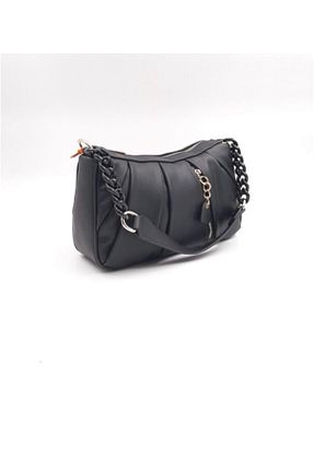 کیف دوشی مشکی زنانه zcbbag - کد 444207906