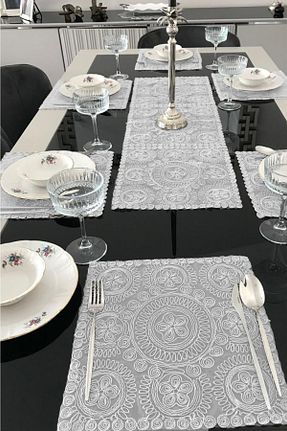 سرویس آمریکائی بژ مستطیل Çt Çeyizci Tekstil - کد 444308521