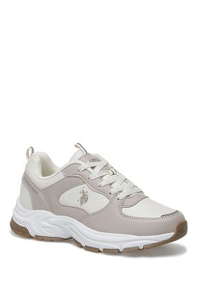 کفش اسنیکر صورتی زنانه بند دار U.S. Polo Assn. - کد 445110257