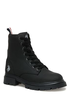 بوت / نیم بوت مشکی زنانه چرم مصنوعی U.S. Polo Assn. - کد 444482963