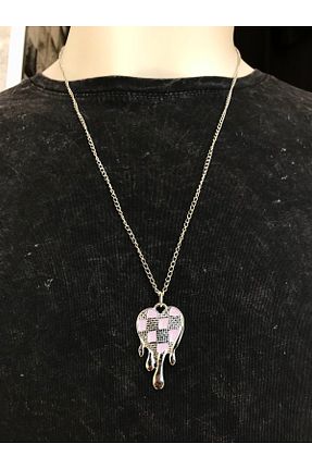 گردنبند جواهر رنگی زنانه فلزی Touz - کد 445114665