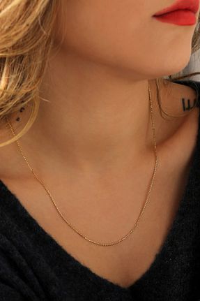 گردنبند طلا زرد زنانه 14 عیار MİLET KUYUMCULUK - کد 79540323