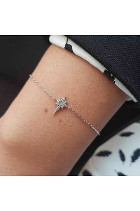 دستبند نقره سفید زنانه CNG JEWELS - کد 52848883