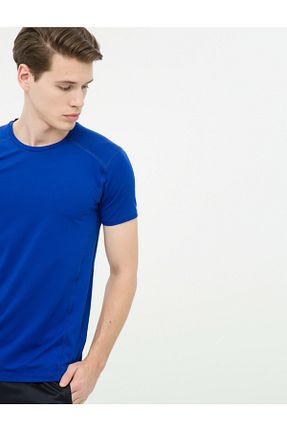 تیشرت آبی مردانه رگولار Mobaş - کد 79803716