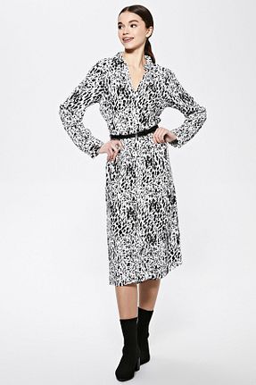 لباس قرمز زنانه بافتنی LC Waikiki - کد 80289366