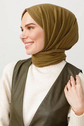 شال سبز زنانه پنبه ای VALORSCARF - کد 238850219