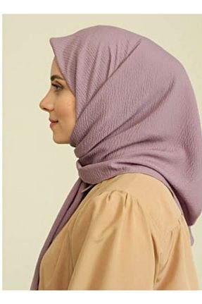شال صورتی زنانه پنبه ای Trablus - کد 444393705