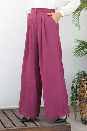 شلوار حجاب زرشکی زنانه بافتنی Genel Markalar - کد 446077456