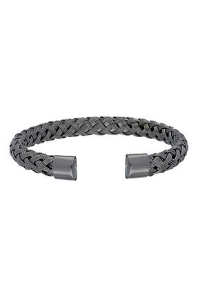 دستبند استیل (فولاد) مشکی مردانه استیل (فولاد) Chavin - کد 31109895