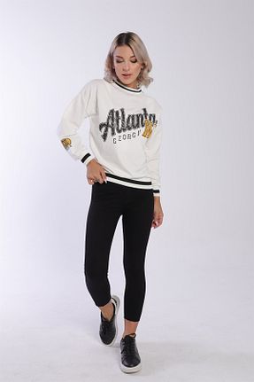 سوئیشرت نباتی زنانه چاپی alita butik - کد 343417817