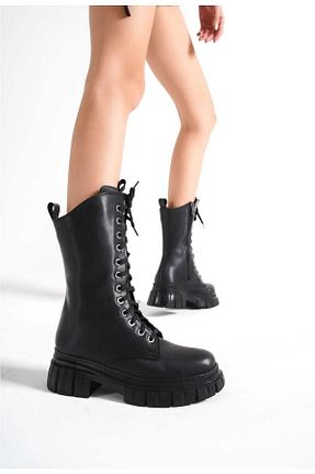 بوت / نیم بوت مشکی زنانه ضد آب HERA SHOES - کد 446340082