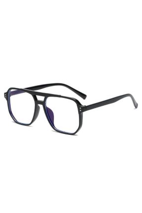 عینک محافظ نور آبی مشکی زنانه 53 کریستال UV400 کد 446493349