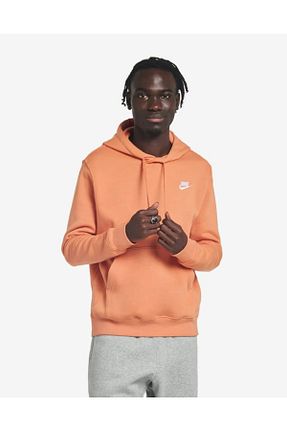 سوئیشرت اسپرت نارنجی زنانه Fitted Nike - کد 446431585