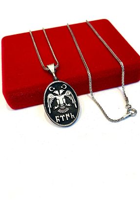 گردنبند نقره مردانه 925 عیار Tmt Silver - کد 447124558