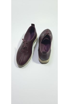 کفش کژوال بنفش زنانه چرم خالص KAPAR - کد 447391894