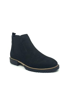 بوت / نیم بوت مشکی مردانه چرم خالص Taşpınar Ayakkabı - کد 447968805