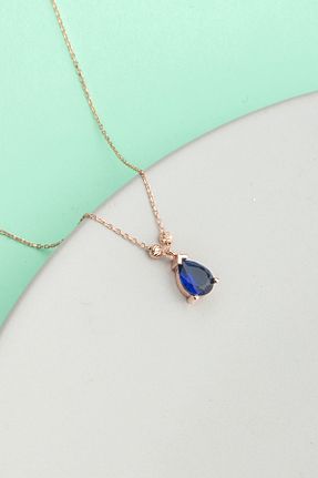 گردنبند نقره صورتی زنانه 925 عیار LINTERNA - کد 244187927