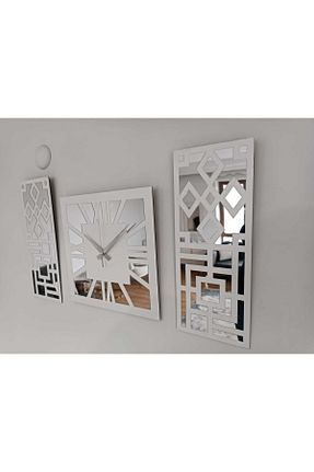 ساعت دیواری سفید 40 * 40 Genel Markalar - کد 448149595