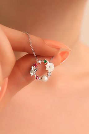 گردنبند نقره زنانه 925 عیار LINTERNA - کد 353473516
