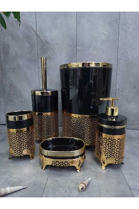 ست حمام مشکی گرانیت Bonny Home - کد 448176676