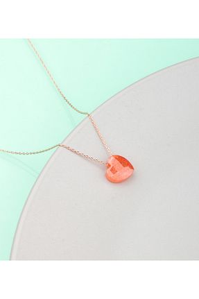 گردنبند نقره صورتی زنانه 925 عیار LINTERNA - کد 251702077