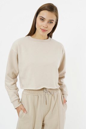 شلوار کرمگن نباتی زنانه اورسایز Eoselio - کد 79721695