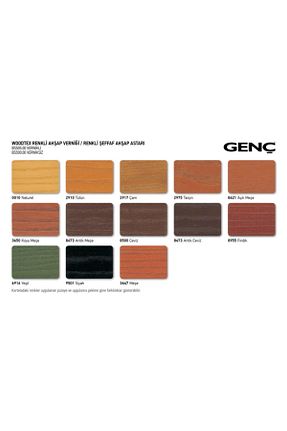 رنگ و لاک چوب قهوه ای GENÇ - کد 42660808