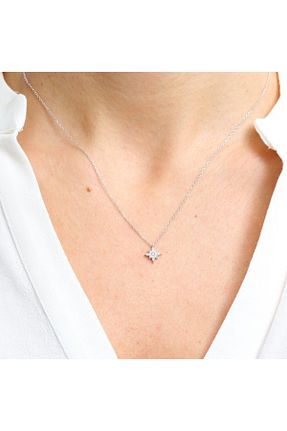 گردنبند نقره بژ زنانه 925 عیار Mia Vento - کد 80100960