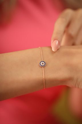 دستبند جواهر زنانه سنگ طبیعی Ninova Silver - کد 50626392