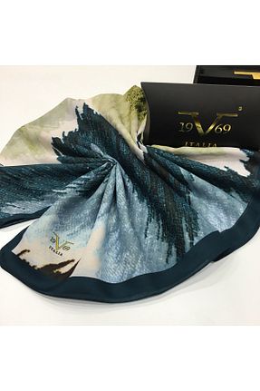 روسری آبی ساده 19V69 ITALIA - کد 80190052