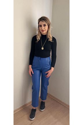 شلوار آبی زنانه بافتنی Boutique - کد 449155864