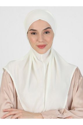 شال بژ زنانه کرپ Ecardin - کد 449586089