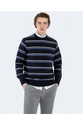 پلیور سایز بزرگ آبی مردانه رگولار Paul&Shark - کد 449573571