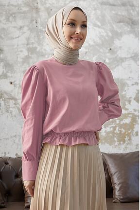بلوز حجاب صورتی زنانه InStyle - کد 449562569