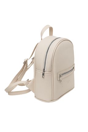 کوله پشتی بژ زنانه سایز متوسط Ebitte Woman Bags - کد 449817766