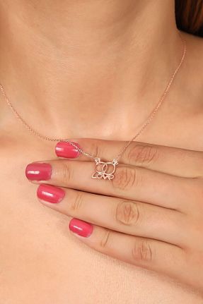 گردنبند نقره زنانه 925 عیار KAR DİAMOND - کد 450518470