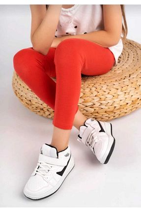 کفش اسنیکر سفید بچه گانه بند دار Lambırlent - کد 443356840
