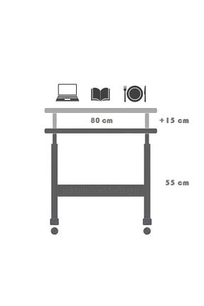 میز کار طوسی 70 cm 70 cm کد 449812897