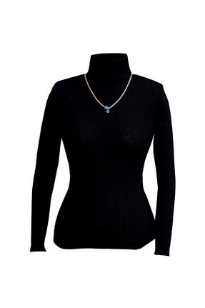 پلیور حجاب مشکی زنانه اکریلیک moda zeynaa - کد 450395491