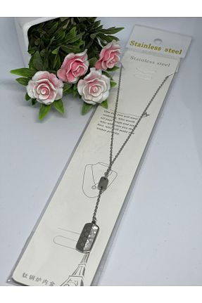 گردنبند استیل ( فولاد ) زنانه استیل ضد زنگ barnepsteel - کد 449926872