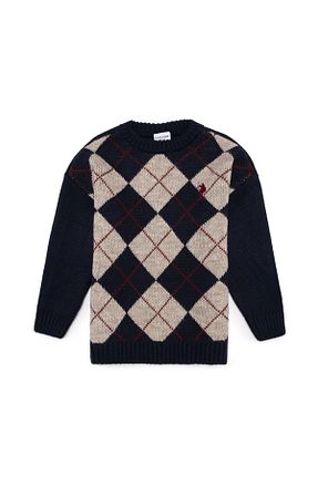 پلیور سرمه ای بچه گانه ساده U.S. Polo Assn. - کد 378064553