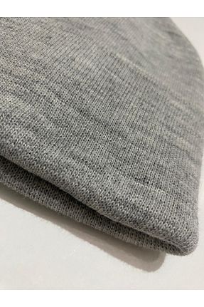کلاه پشمی طوسی زنانه اکریلیک HM Butik - کد 450291385