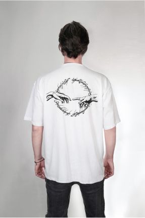 تی شرت مشکی زنانه اورسایز یقه گرد پنبه (نخی) طراحی کد 305112530