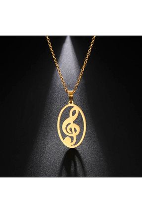 گردنبند نقره طلائی زنانه 925 عیار GÜMÜŞ - کد 451156930