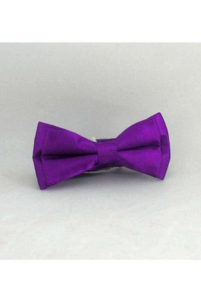پاپیون بنفش بچه گانه ساتن Baby Bakkal - کد 450876815